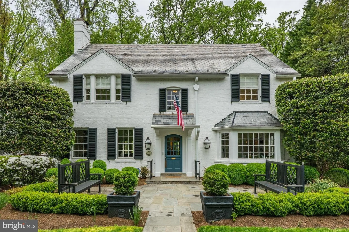 Front exterior of 4923 Hillbrook Lane NW
