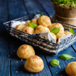 Goat Cheese Gougeres
